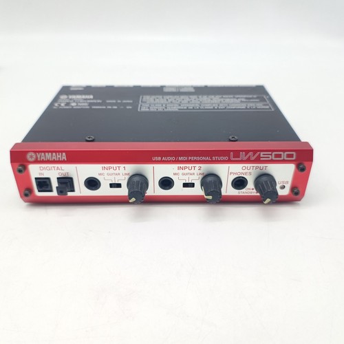 YAMAHA UW500 USB Audio Personal Studio Interface Recording Equipment Midi - Picture 2 of 24