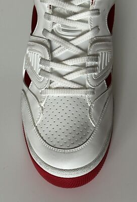 GUCCI ライトン Gucci Men's Low-top White/Red Leather Sneakers 11.5 US