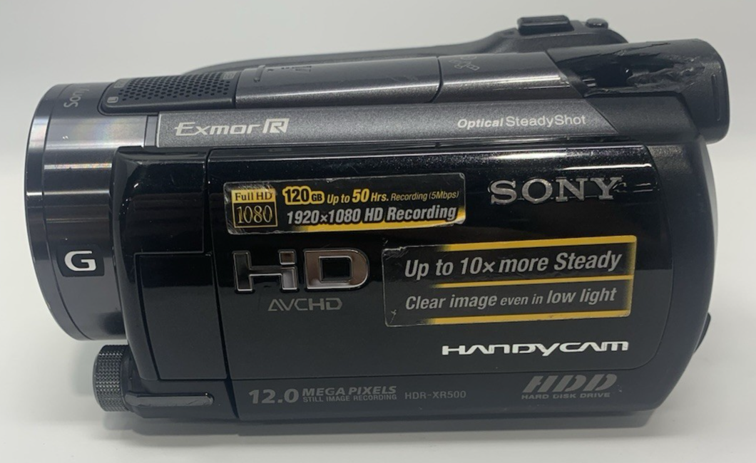 SONY　HDR-XR500V Sony HDR-XR500V 120GB High Definition Handycam Camcorder