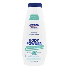 Ammens® Shower Fresh Talc Free Powder 11 oz. Bottle