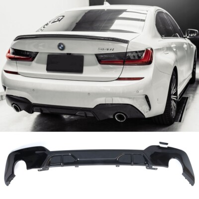 Heckdiffusor Diffusor passt für BMW 3ER G20 vor-LCI mit M-Paket | 2019-2022