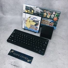 Pokemon Battle & Get Typing Black Keyboard Nintendo DS Game Japan Edition 2011