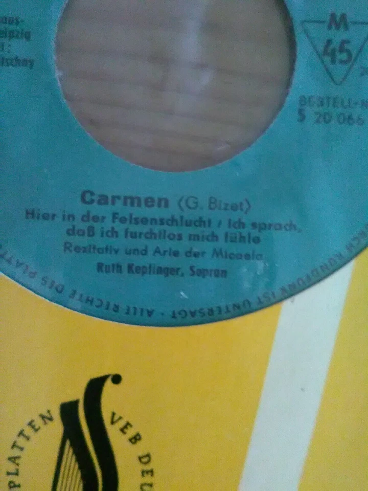 Komische Oper Berlin Schallplatte Carmen - Bild 4 von 4