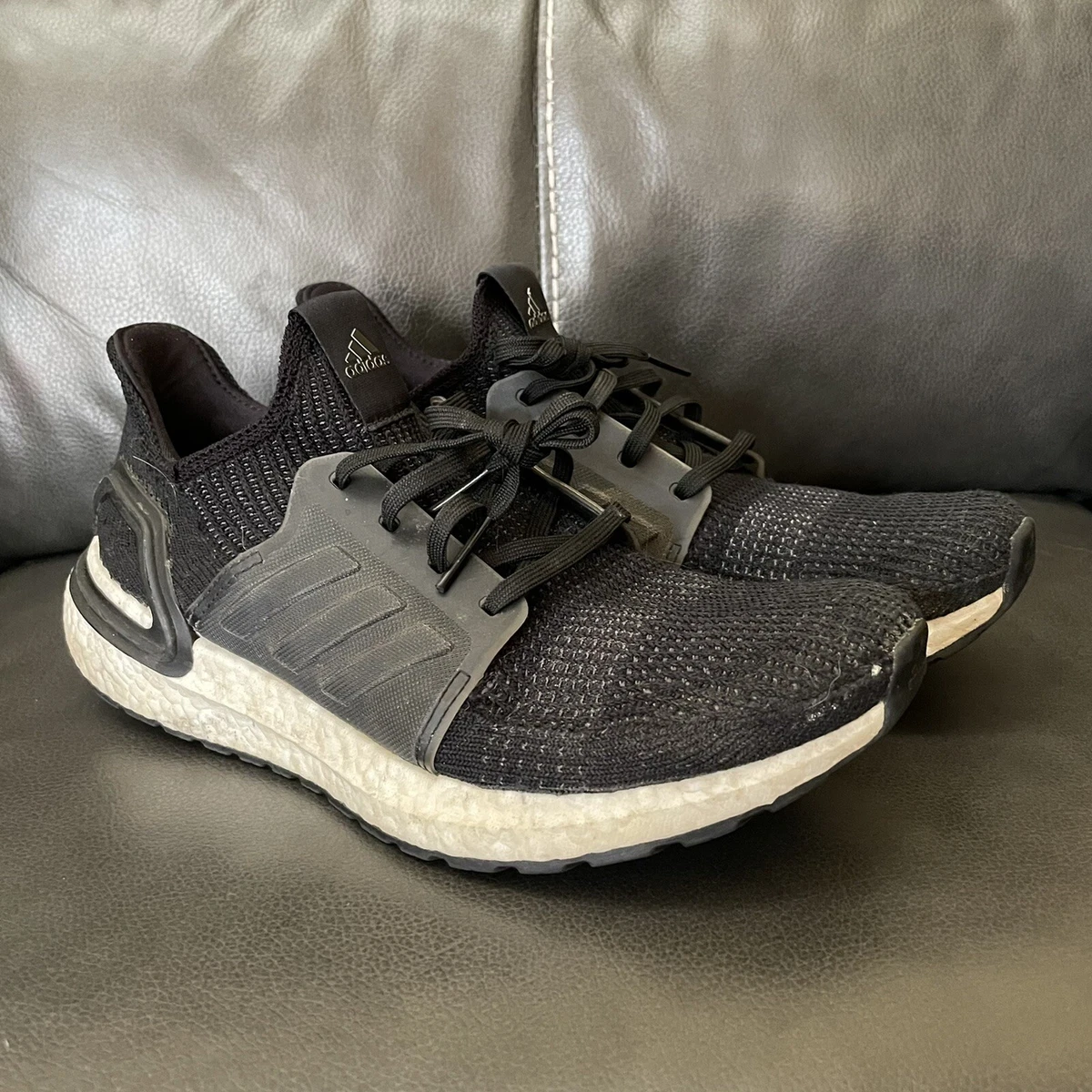Adidas Ultraboost 19 G54009 Core Black Running Sneaker Lace up
