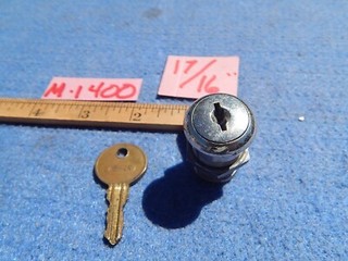 1939 Seeburg Classic Vogue Plaza Cabinet Door Lock 17/16" Duo with M 1400 key
