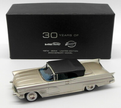 Miniature Brooklin Models 1/43 – Ford Thunderbird Hardtop 1960, BRK64A 004