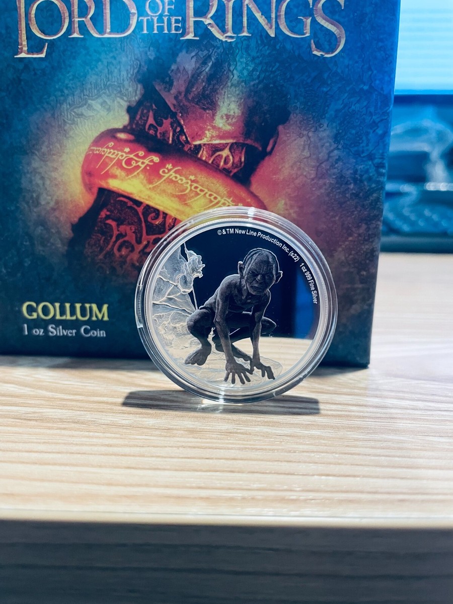 Gollum 1oz Silver Coin - THE LORD OF THE RINGS™, NZ Mint