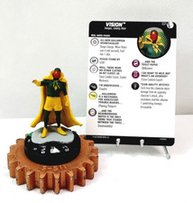 HEROCLIX Disney Plus Uncommon 021 Vision w/Card