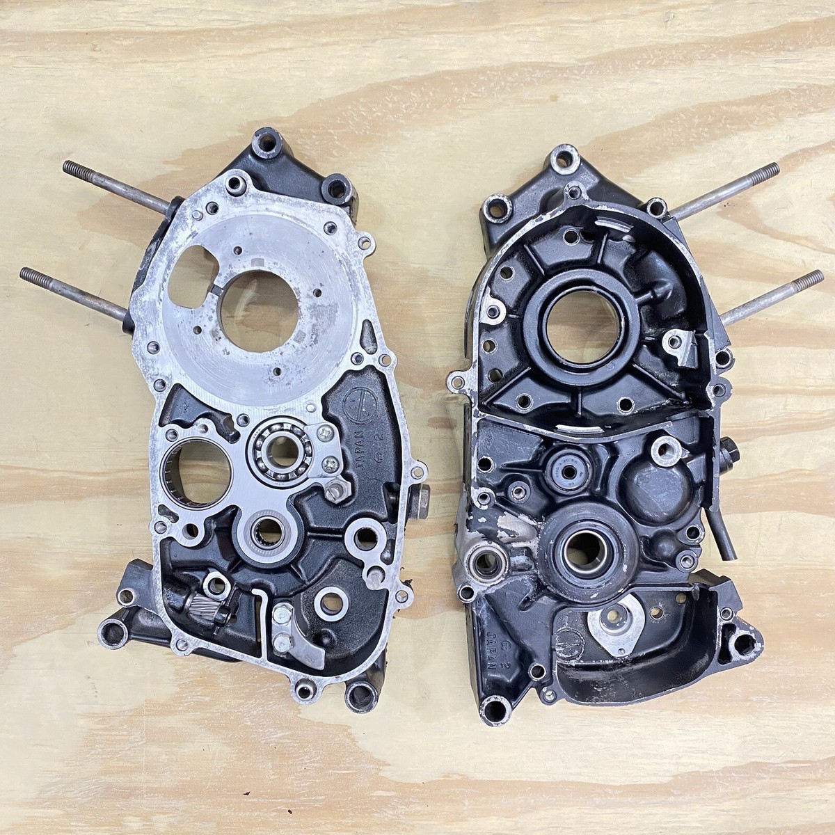 1974-1983 OEM KAWASAKI KE125 KS125 KD125 Left Right Crankcase