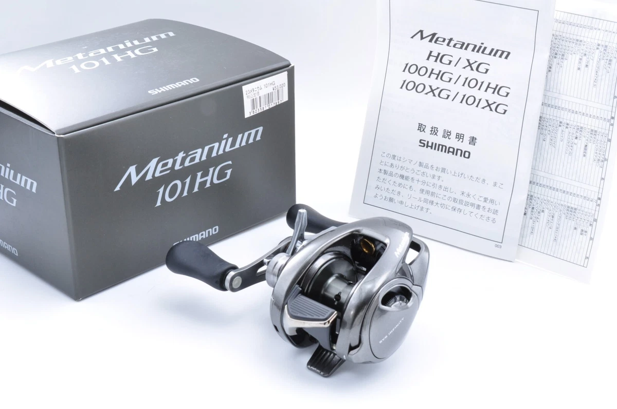 Shimano 23 Metanium 101HG Baitcast Reel Left Handle From Japan w 
