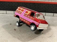 1971 Chevy Van Lowrider 164 Scale Custom M2 Machines Diecast Car 3 Wheel Pose