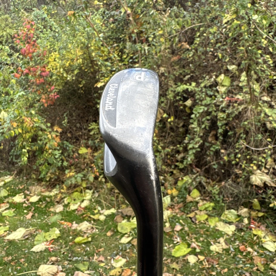 "Astilladora de cuña de lanzamiento Cleveland Golf Niblick 42 diestro eje de acero Uniflex 35""" Foto 4 de 4