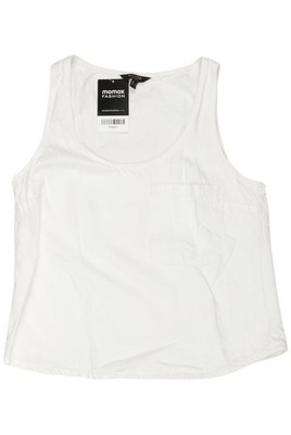 Massimo Dutti Top Damen Trägertop Tanktop Unterhemd Gr. S Weiß #vn61ttq