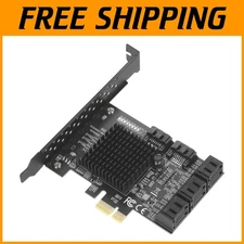 SATA Controller Card, PCIE SATA III 6Gbps Expansion Card