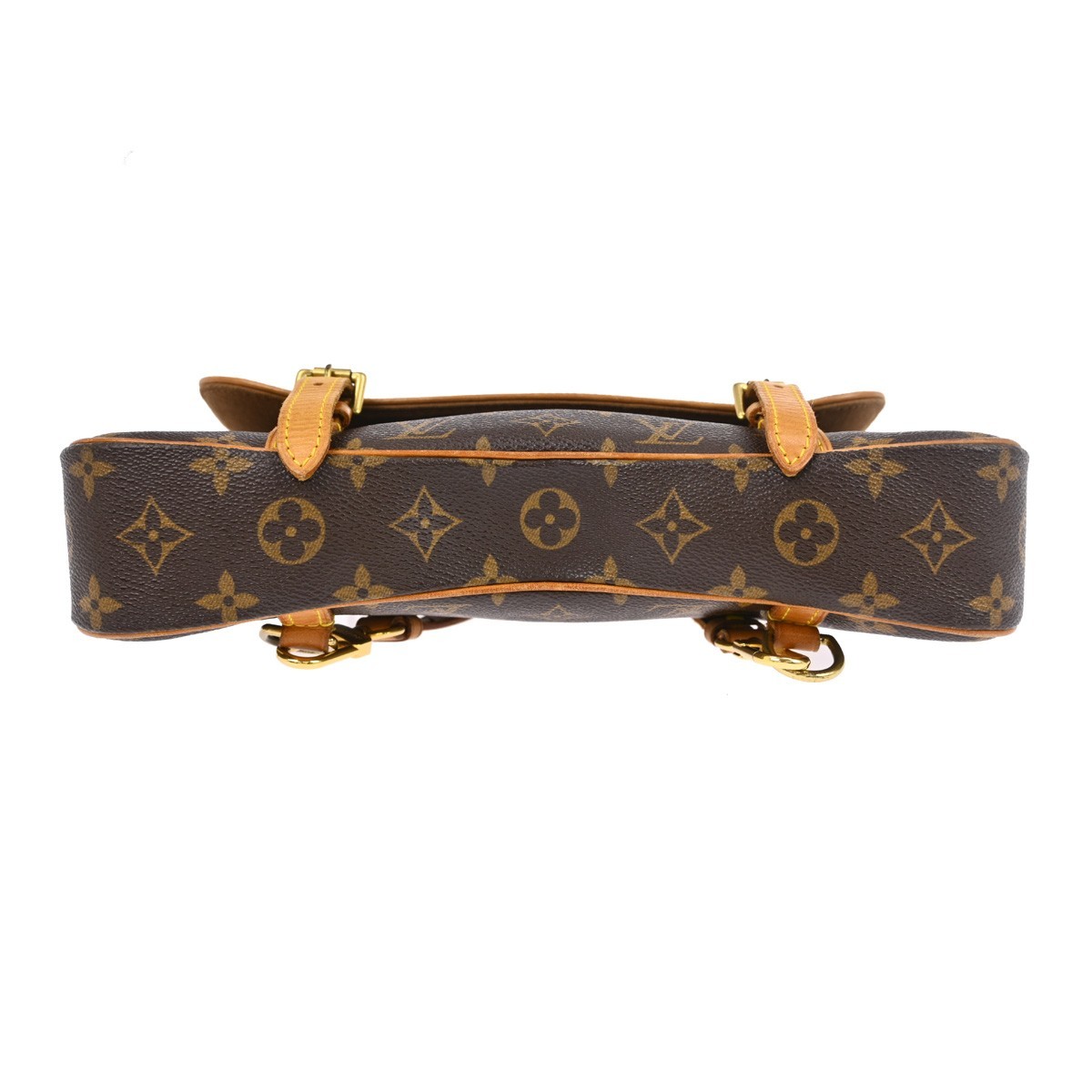 Louis Vuitton Marelle Backpack Brown Leather for sale online  display picture 1