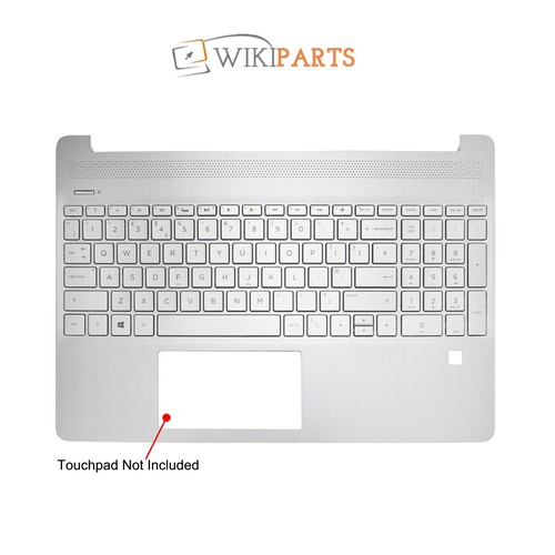 Ersetzen für HP 15S-FQ2015NIA HP 15S-FQ5016NT Handauflage Abdeckung hintergrundbeleuchtete Tastatur UK - Bild 4 von 5