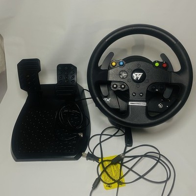 Thrustmaster TMX Force Feedback Wheel and Pedal  Xbox PC Tested And Working