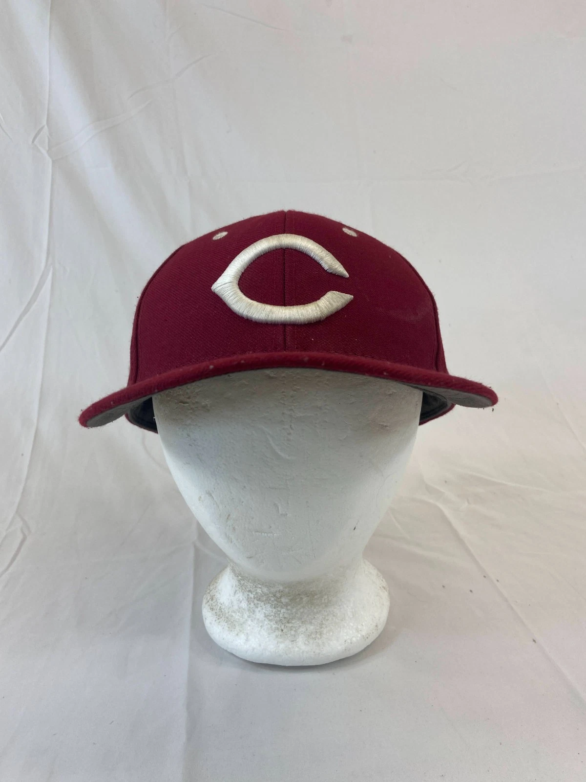 Cincinnati Reds Cap Fitted Hat MLB Outdoors Casual Classic Lightweight 7 1/2