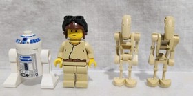 Vintage Lego Star Wars Set #7141 Naboo Fighter Complete No Box Or Manual