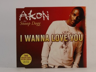 AKON FT SNOOP DOGG I WANNA LOVE YOU (E36) 2 Track CD Single including Picture Sl