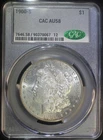 1900 S Morgan Silver Dollar CACG AU58 Almost Uncirculated Better Date Coin CAC