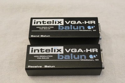 Intelix VGA-HR High Resolution VGA Balun Send & Receive - Set