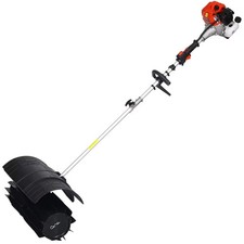 52cc Gasoline Sweeper Broom Articial Turf Lawns Snow Cleaning Paddle 27.2x10.4"
