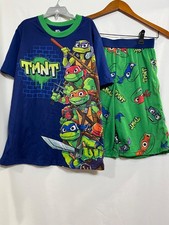 Nickelodeon Teenage Mutant Ninja Turtles Boys Shorts Pajama set 2pc U pick New