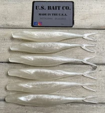 Deps Sakamata Shad Imitation 5.6” Color Pearl Live Scope Fluke Minnow Bass