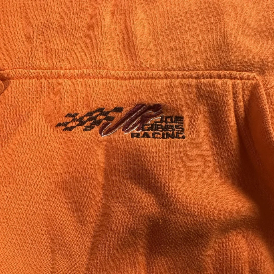 Винтажная мужская толстовка с капюшоном Tony Stewart средний размер NASCAR Racing The Home Depot 2000-е - Изображение 3 из 4