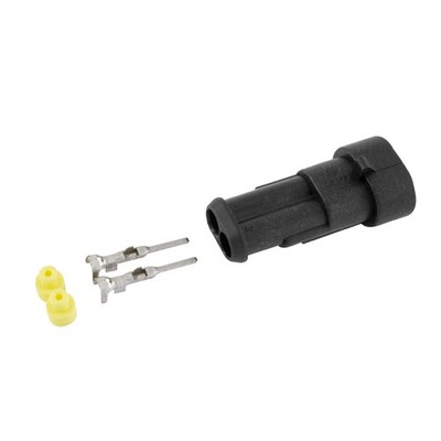 Auto Marine Super Seal Connector - 2 Way - Male