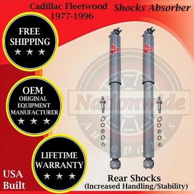 KYB OEM Rear Shocks For 1977-1996 Cadillac Fleetwood Lifetime Warranty