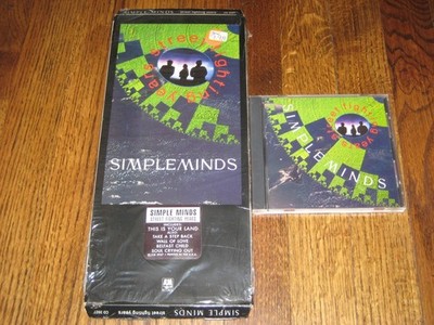 Simple Minds Street Fighting Years  Longbox and original cd-Rare!