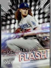 2020 Topps Chrome #FF-4 Dustin May Freshman Flash