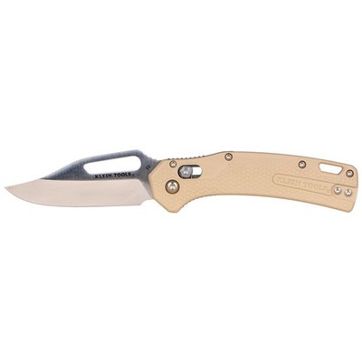 Klein Tools Knife OGK002TNB Pivot Lock Folding Knife Sand New!