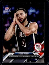 2024 Topps Now Olympic Games Steph Curry #27 USA