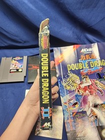 Double Dragon II: The Revenge (NES, 1990) complete with poster and tested