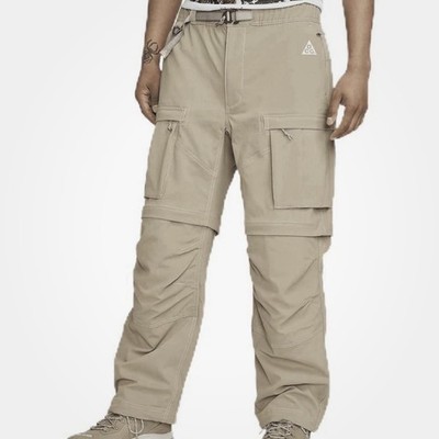 Nike ACG Smith Summit Convertible Cargo Pants Khaki FN0428-247 Small