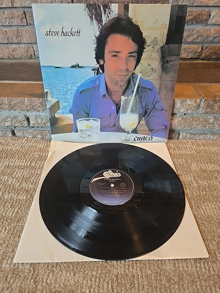 Steve Hackett Cured LP Vinyl Record Album Promotional Copy NM - Image 4 of 4