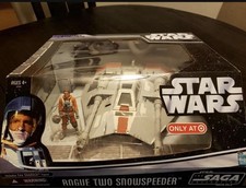 Hasbro Star Wars The Saga Collection Rogue Two Snowspeeder Zev Senesca