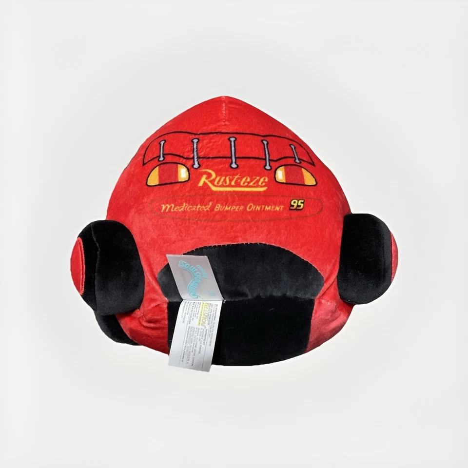 RARE Disney Squishmallow Lightning McQueen Cars 7-8” Plush Kellytoy New With Tag - Image 3 of 4
