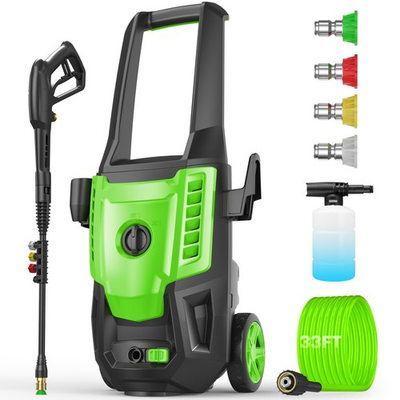 #ad Electric Pressure Washer 5000 PSI 4.0GPM Portable Power Washer with 33FT Hos... $205.03