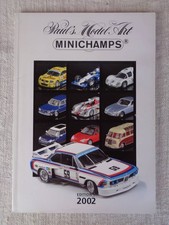 car catalog MINICHAMPS EDITION2002 Paul Model Art distributor Kyosho Co Ltd ee