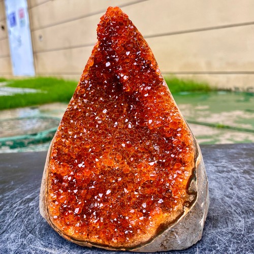 Piedra curativa tierra embriagadora cristal cuarzo racimo citrino natural 4,17 lb - Imagen 11 de 18