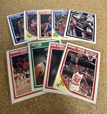 1989-90 Fleer Basketball Complete Set Including All 11 Stickers