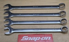 Snap On OEX704B - 4 Pc SAE Standard  12Pt Combination Wrench Set  15/16"- 1/1/8"