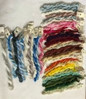 EdMar BOUCLE Brazilian threads, 42 skeins in assorted colours. 10 metres (Bag A)