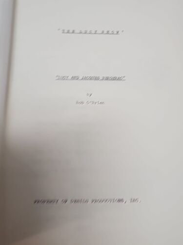 Original 1967 Lucy Show First Draft Script "Lucy and Jacques " Hand Typed JRR22 - Picture 3 of 9