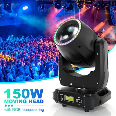 150W 6+12 Prism Strobe Moving Head Beam Light Zoom RGBW Sharpy DMX 16Ch DJ Party