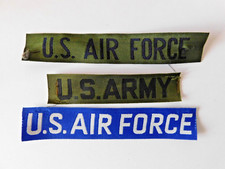 LOT DE 3 PATCHS US ARMY + US AIR FORCE